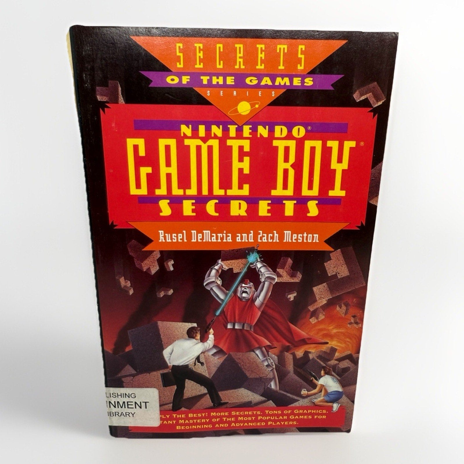 Nintendo Game Boy Secrets Book 1990 DeMaria Meston Strategy Guide Prima Review - thriftgoblinBook