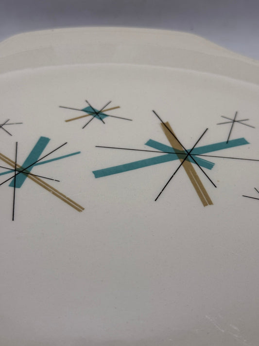 North Star Atomic Starburst Oven Proof Serving Plate