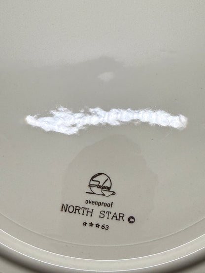 North Star Atomic Starburst Oven Proof Serving Plate
