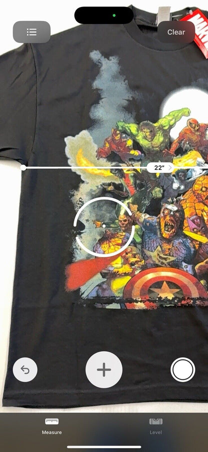 NWT 2007 MAD ENGINE Marvel Zombie Avengers Shirt MENS Zombie Superhero Crewneck - thriftgoblin