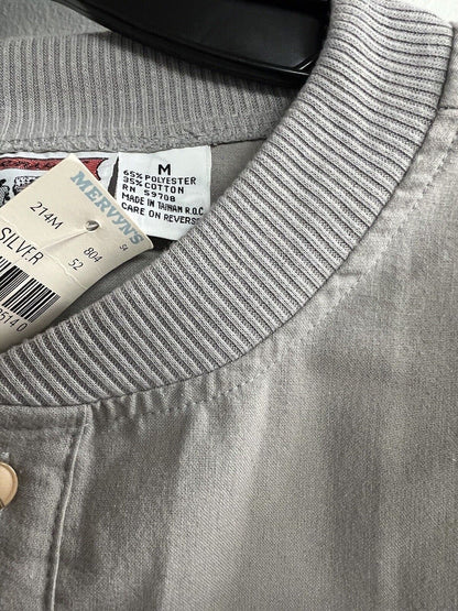 NWT Vintage Avenues By Street Scenes Mervyns Single Stitch Quarter Button Shirt - thriftgoblin