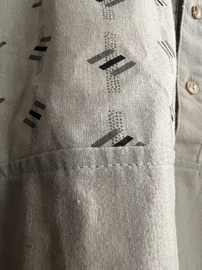 NWT Vintage Avenues By Street Scenes Mervyns Single Stitch Quarter Button Shirt - thriftgoblin