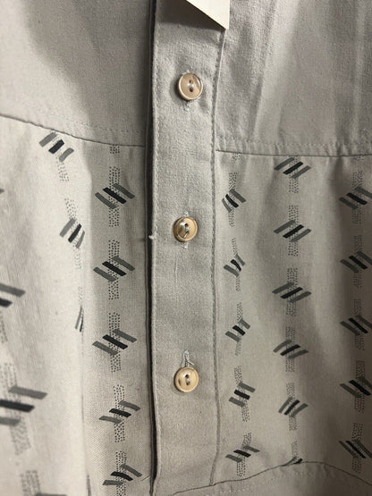 NWT Vintage Avenues By Street Scenes Mervyns Single Stitch Quarter Button Shirt - thriftgoblin