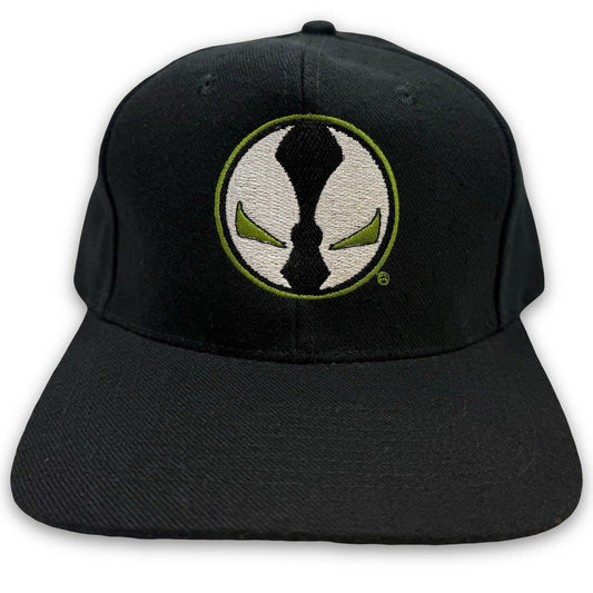 NWT Vintage Spawn Todd McFarlane Hat Face Logo Cap Snapback Comic Book Antihero - thriftgoblin