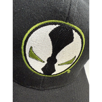 NWT Vintage Spawn Todd McFarlane Hat Face Logo Cap Snapback Comic Book Antihero - thriftgoblin