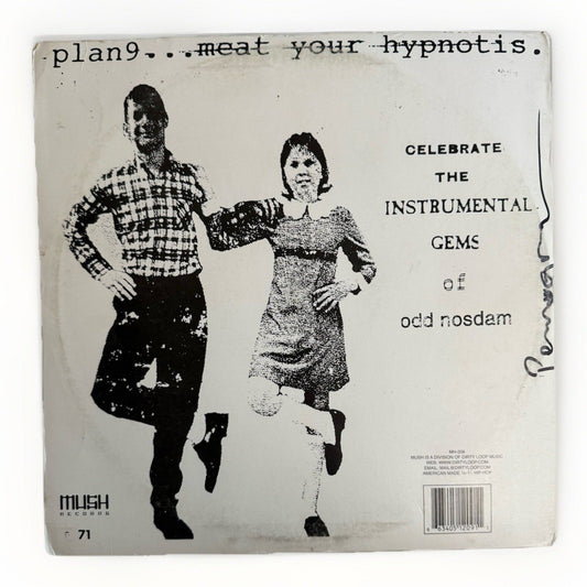 Odd Nosdam Plan 9 2xLP Mush Records MH - 209 Signed Lo - Fi Hip - Hop cLOUDDEAD Rare - thriftgoblin