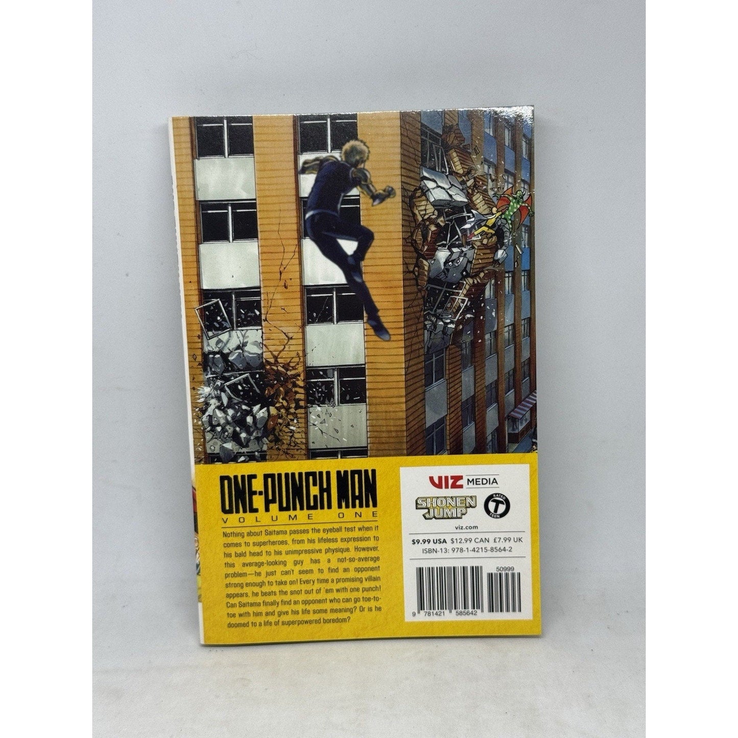 One Punch Man Vol 1 Manga ONE Yusuke Murata VIZ Shonen Jump Saitama 2015 English - thriftgoblin
