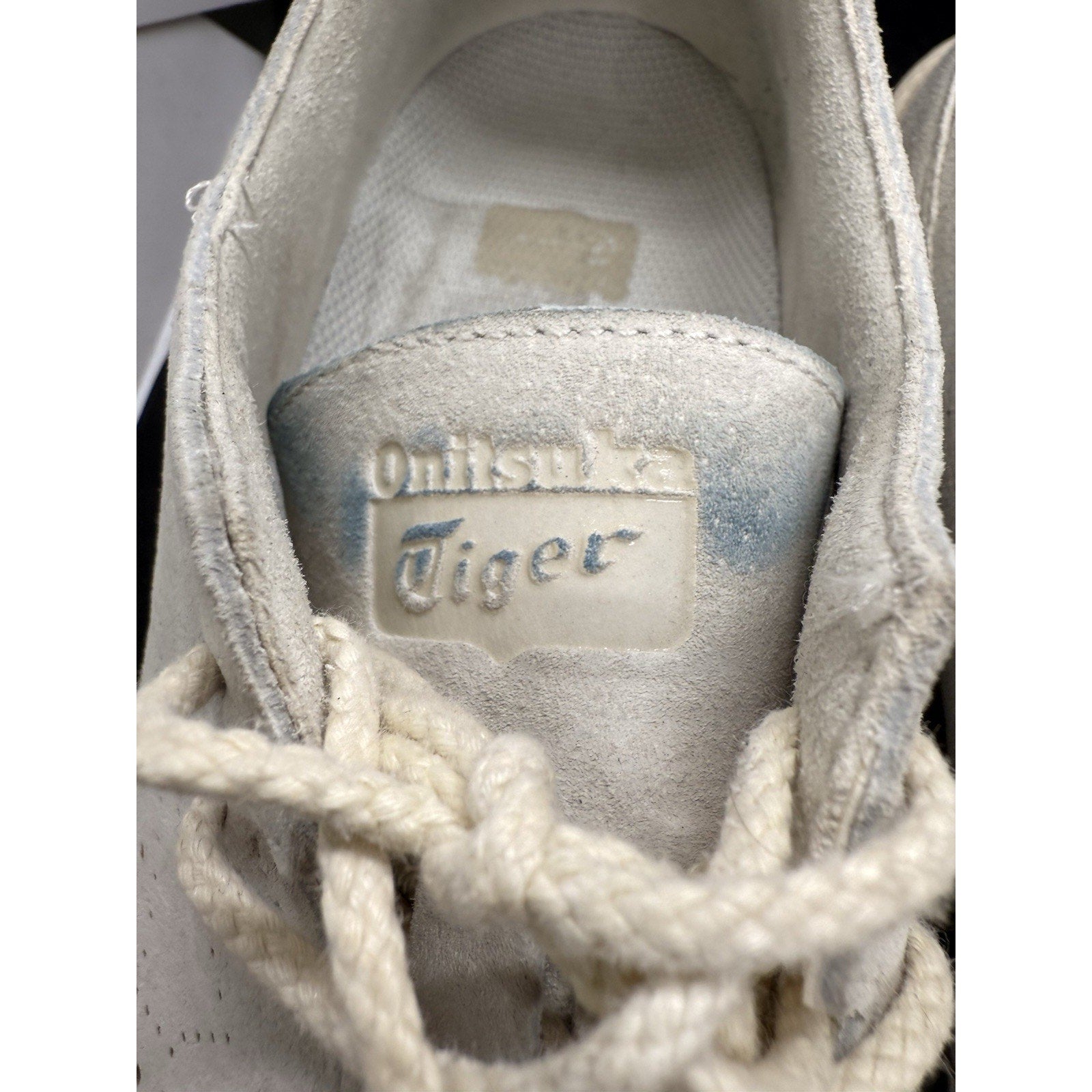 Onitsuka Tiger Colorado 85 MT Samsara Men’s 12 Beige Suede Mid Top Casual Shoes - thriftgoblin