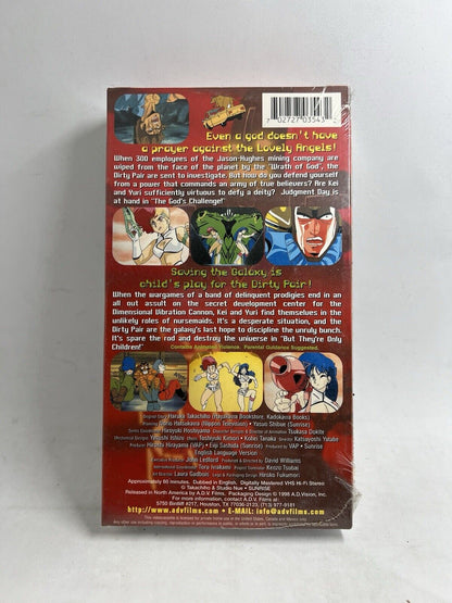 Original Dirty Pair 2 (VHS, 1998, Dubbed English) ADV Films Anime Vintage 90’s - thriftgoblin