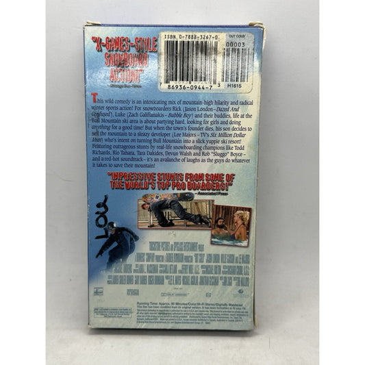 Out Cold VHS 2002 Comedy Zach Galifianakis Jason London Tested Ski Snowboard - thriftgoblin