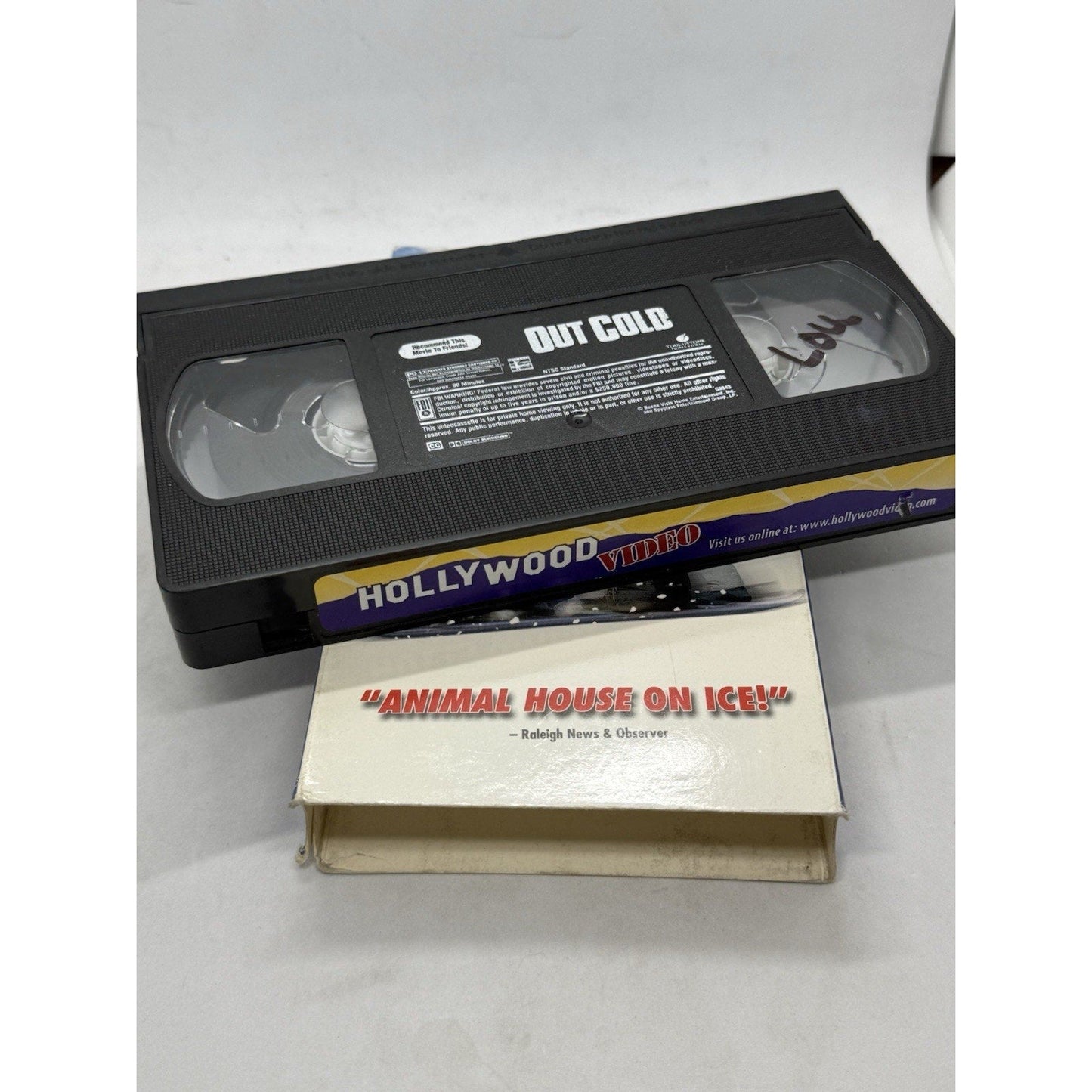 Out Cold VHS 2002 Comedy Zach Galifianakis Jason London Tested Ski Snowboard - thriftgoblin