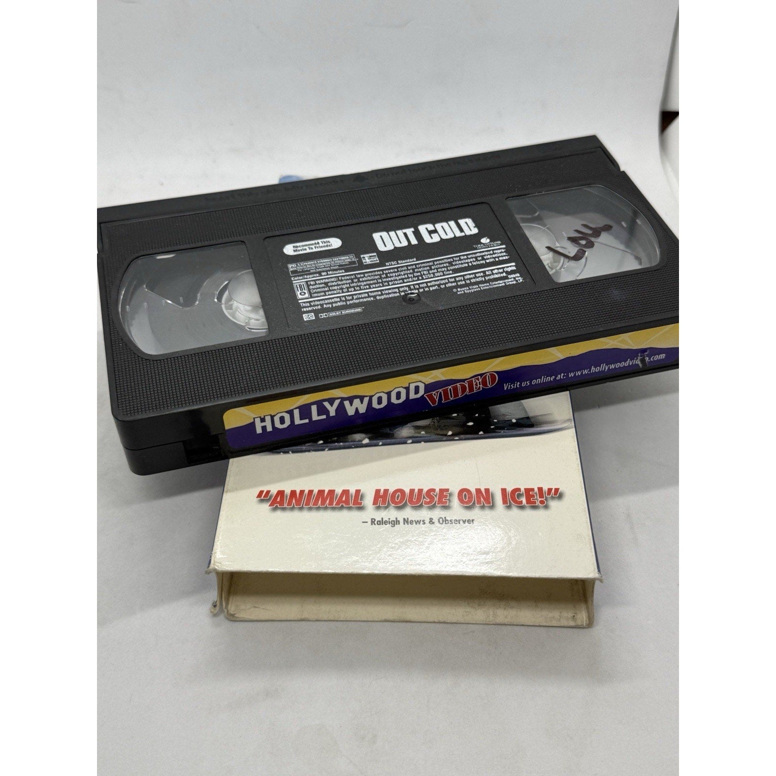 Out Cold VHS 2002 Comedy Zach Galifianakis Jason London Tested Ski Snowboard - thriftgoblin