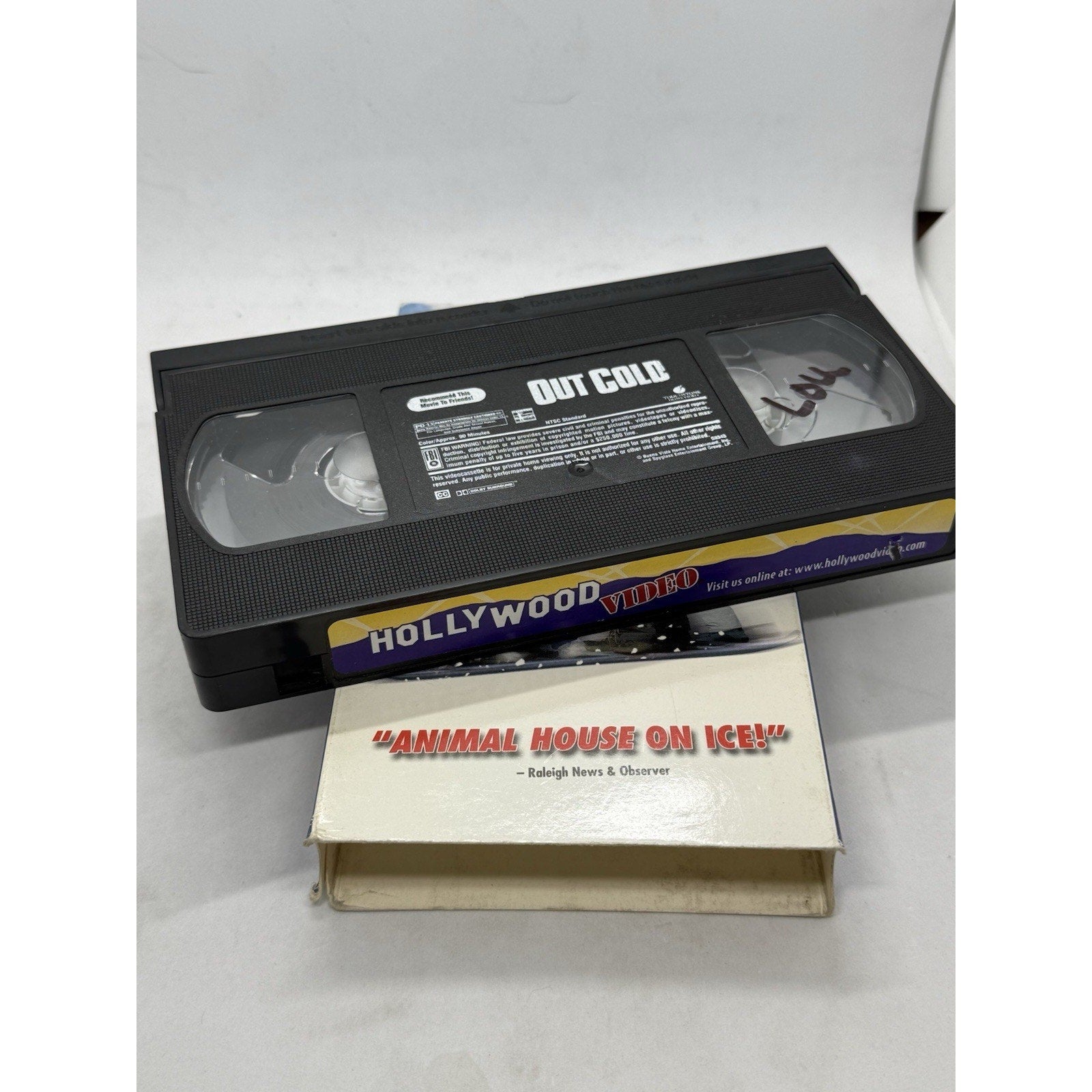 Out Cold VHS 2002 Comedy Zach Galifianakis Jason London Tested Ski Snowboard - thriftgoblin