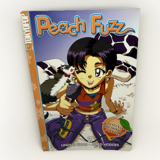 Peach Fuzz, Vol. 2 - Paperback, by Jared Hodges; Lindsay Cibos Manga Anime Cute - thriftgoblin
