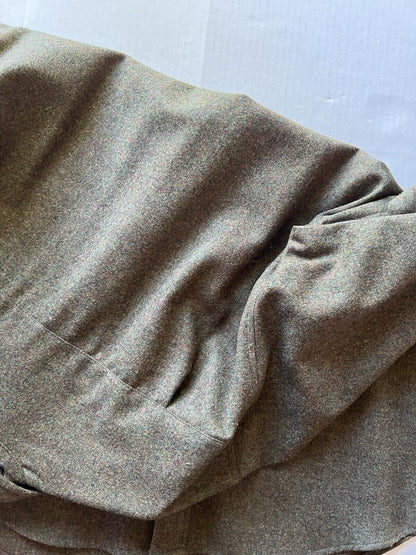 Pendleton Lodge Shirt Solid Men’s Medium Washable Wool Mexico Green Forest Clean - thriftgoblin