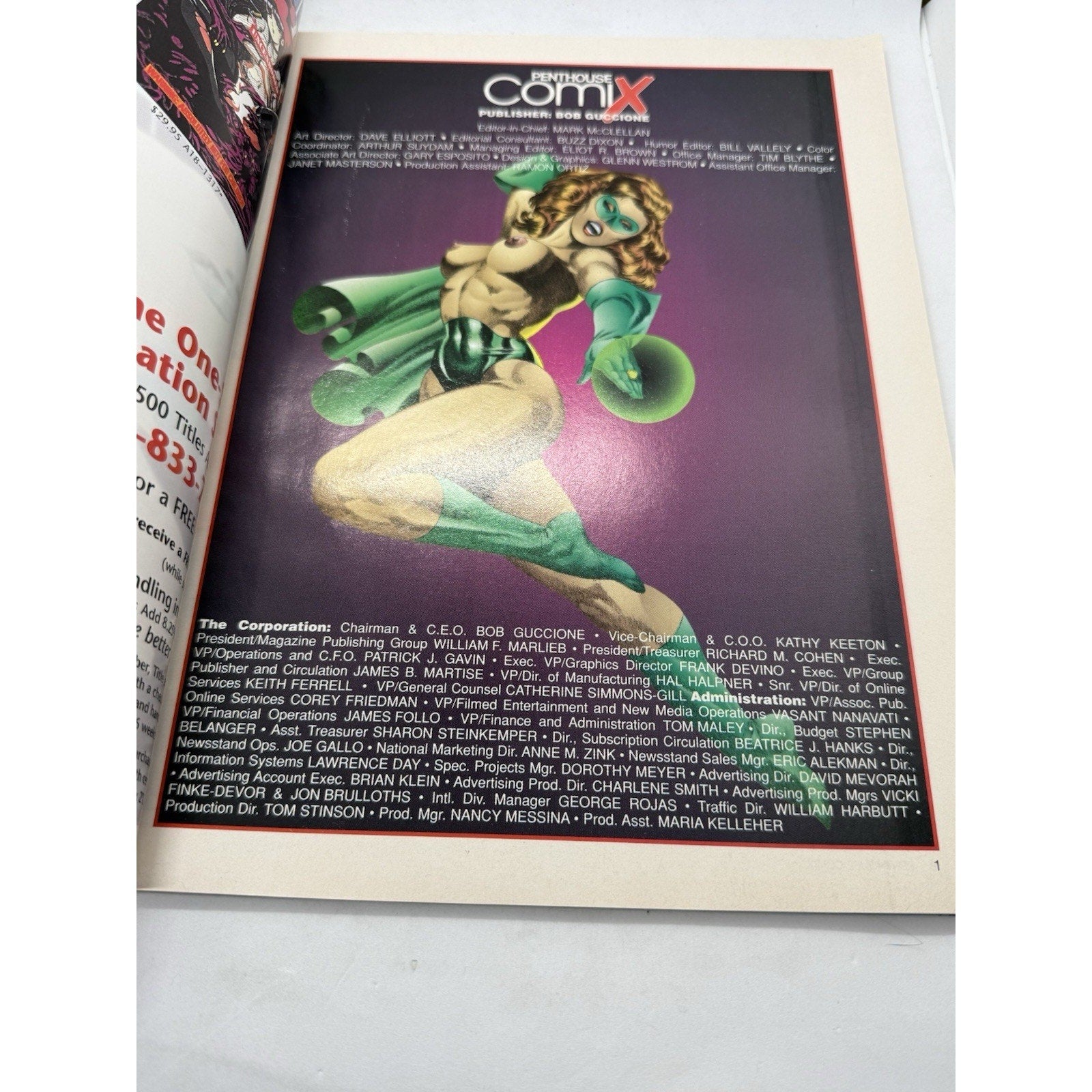 Penthouse Comix Vol 2 No 2 Jan - Feb 1996 XXXmas Special Issue Vintage Comic Adult - thriftgoblin