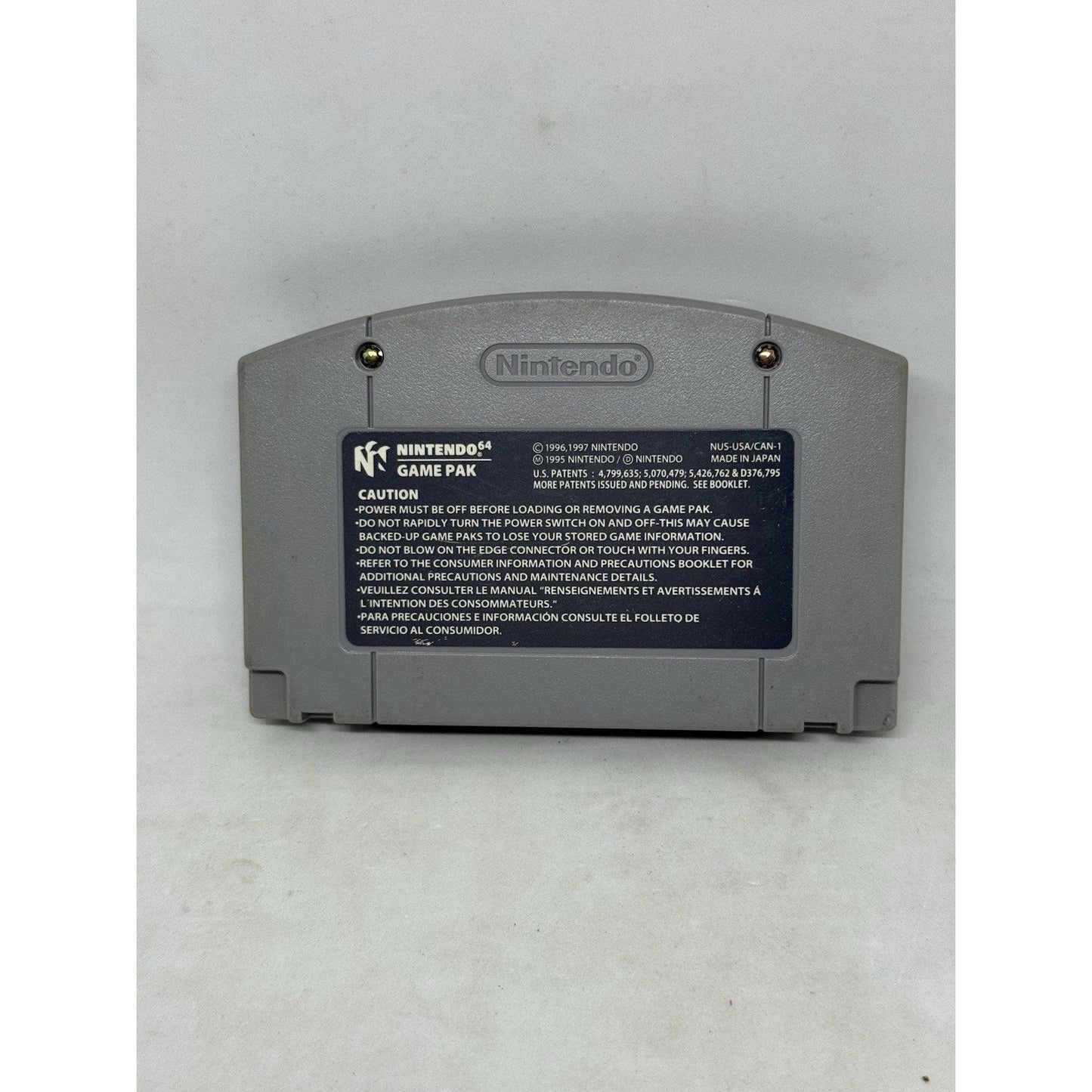 Perfect Dark N64 Nintendo 64 Game Cartridge Rare FPS Rareware NUS-NPDE-USA - thriftgoblin