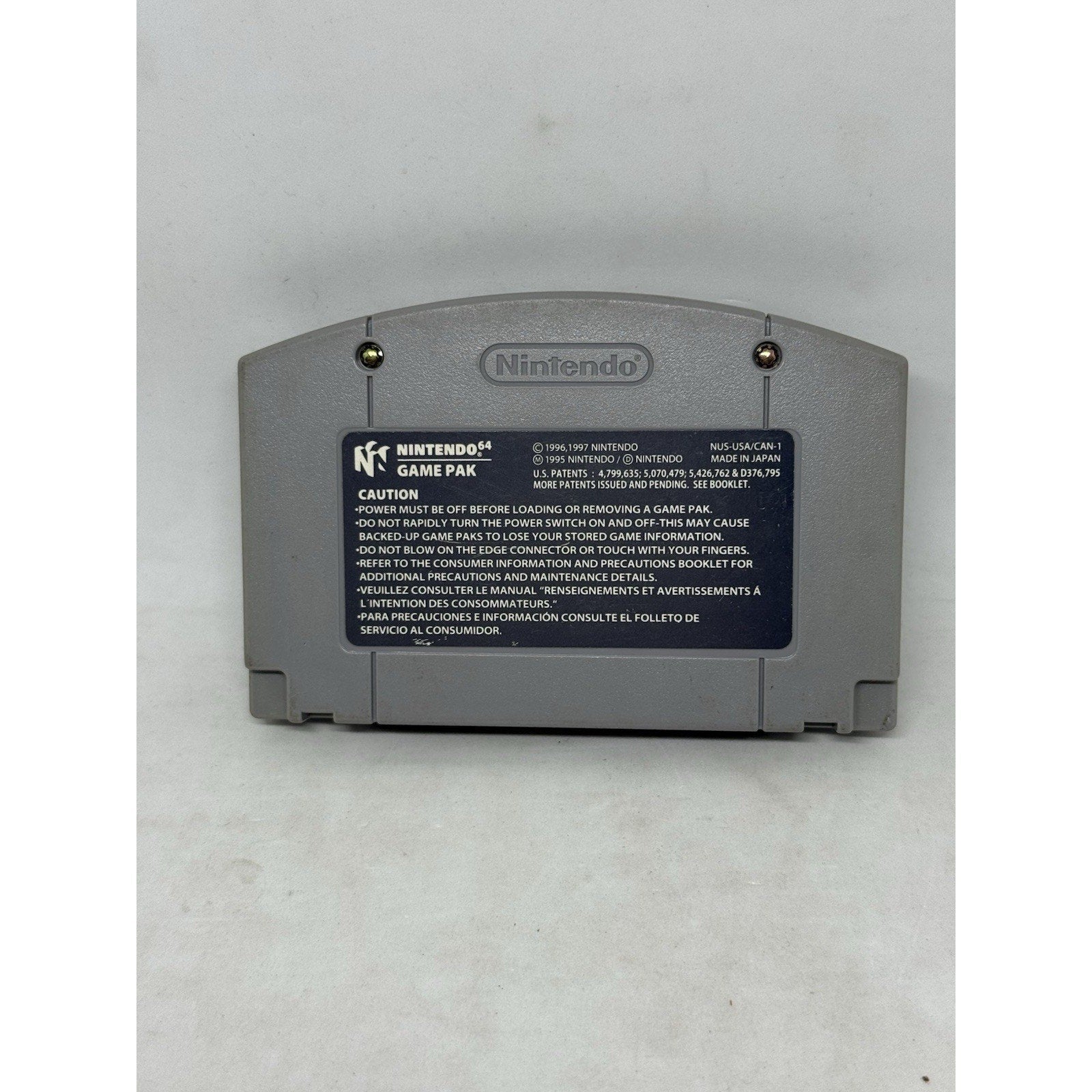 Perfect Dark N64 Nintendo 64 Game Cartridge Rare FPS Rareware NUS-NPDE-USA - thriftgoblin