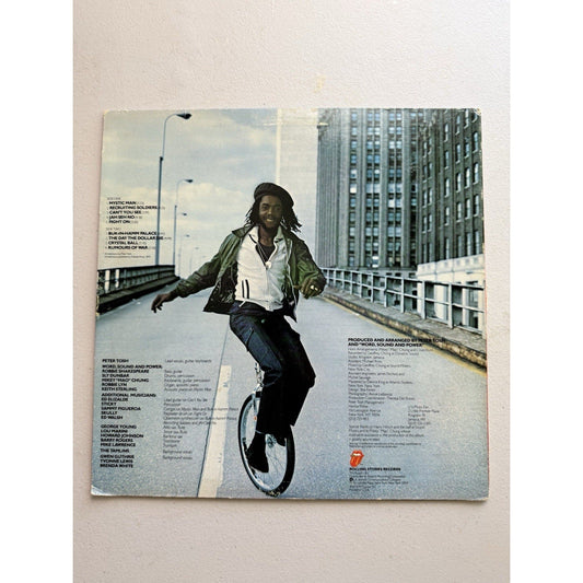 Peter Tosh Mystic Man Vinyl LP 1979 Original US Press Rolling Stones Record - thriftgoblin