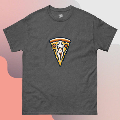 Pizza My Body Pin - Up Crewneck T-Shirt - thriftgoblin