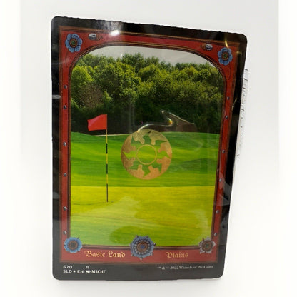 Plains Battlefield Forge (MSCHF X) Secret Lair Magic MTG Land CARD 1x (670) - thriftgoblin