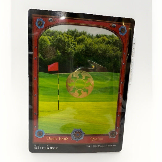 Plains Battlefield Forge (MSCHF X) Secret Lair Magic MTG Land CARD 1x (670) - thriftgoblin