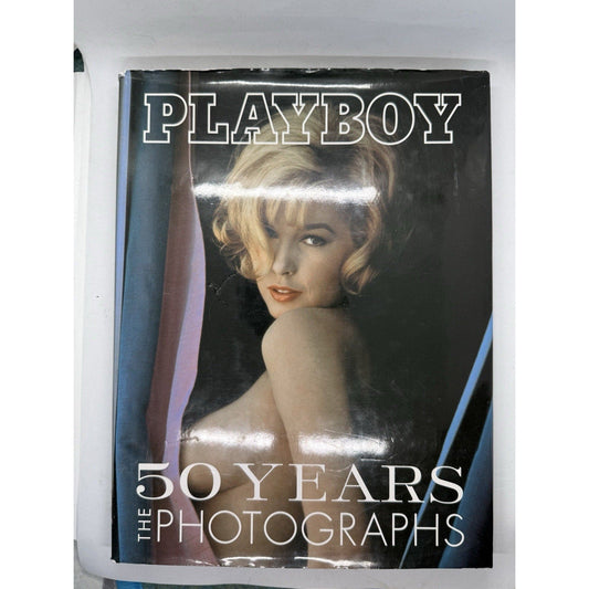 Playboy 50 Years The Photographs Hardcover Book 2003 Chronicle Books Coffee Top - thriftgoblin