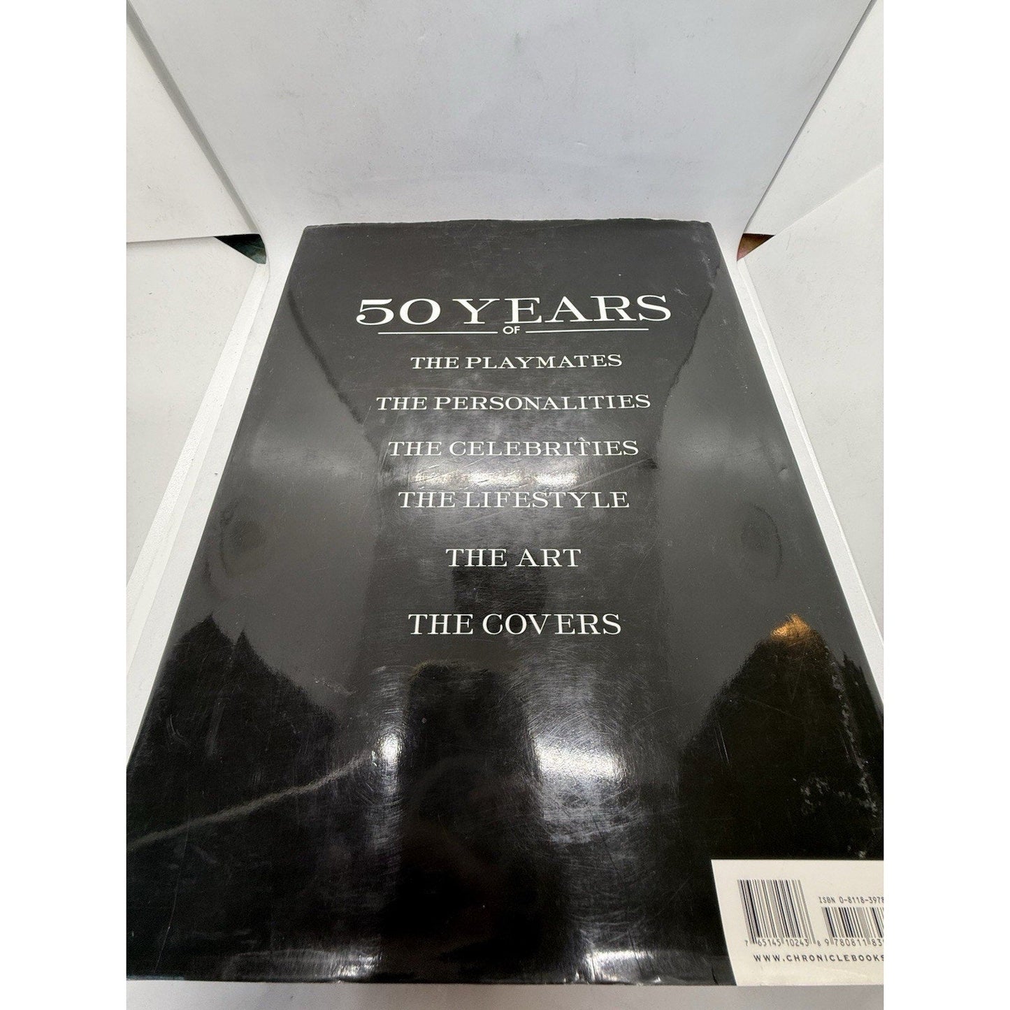 Playboy 50 Years The Photographs Hardcover Book 2003 Chronicle Books Coffee Top - thriftgoblin