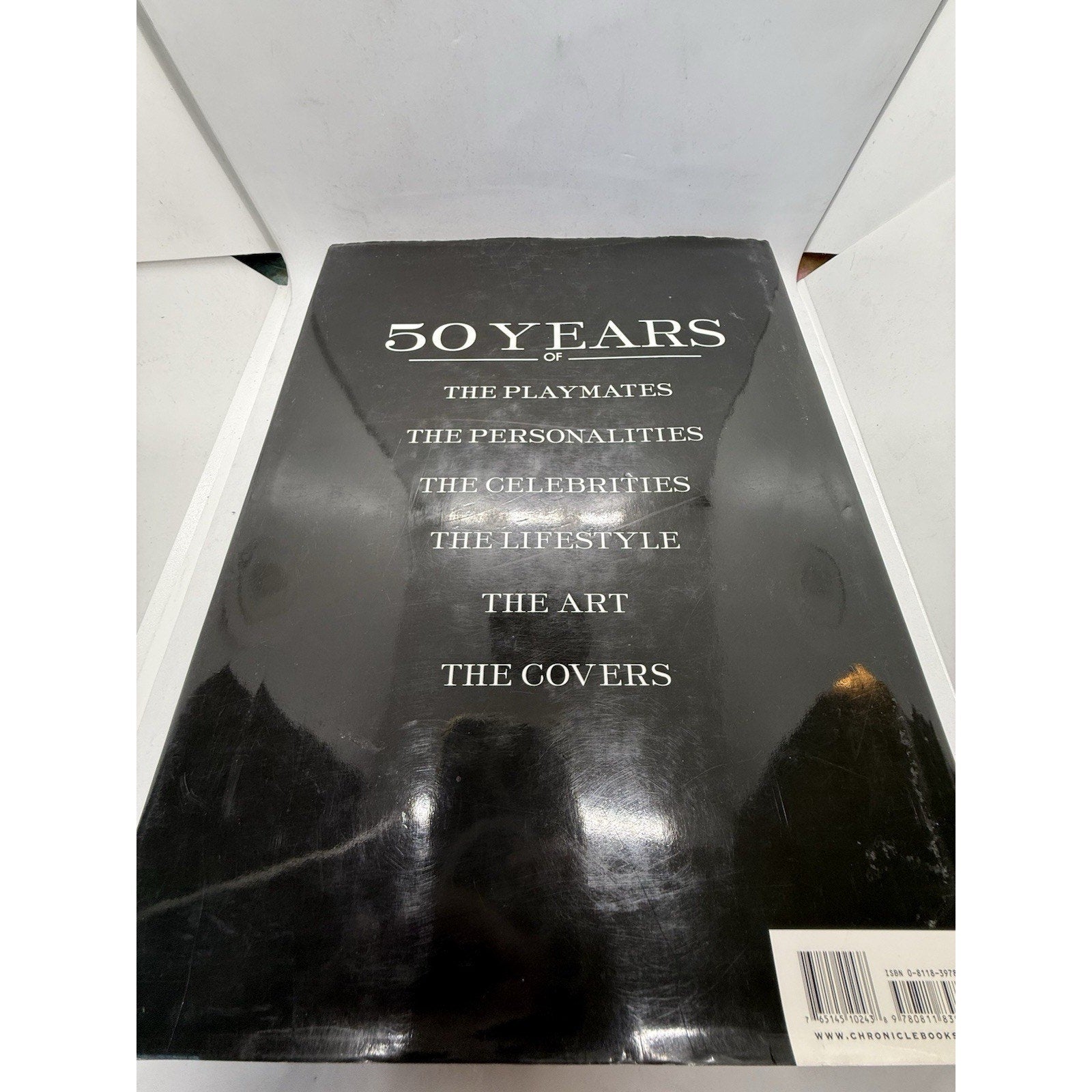 Playboy 50 Years The Photographs Hardcover Book 2003 Chronicle Books Coffee Top - thriftgoblin