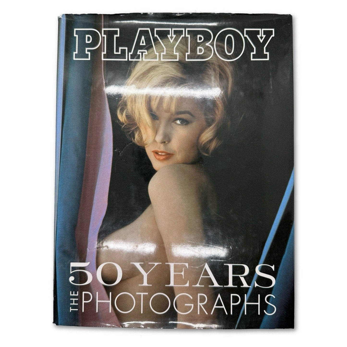Playboy 50 Years The Photographs Hardcover Book 2003 Chronicle Books Coffee Top - thriftgoblin