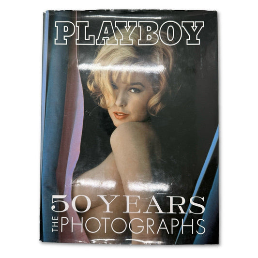 Playboy 50 Years The Photographs Hardcover Book 2003 Chronicle Books Coffee Top - thriftgoblin