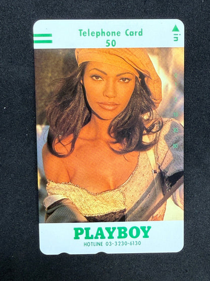 Playboy Japan Knit Top Model Unused Japanese Telephone Card (Teleca) - Thrift GoblinTelephone Card