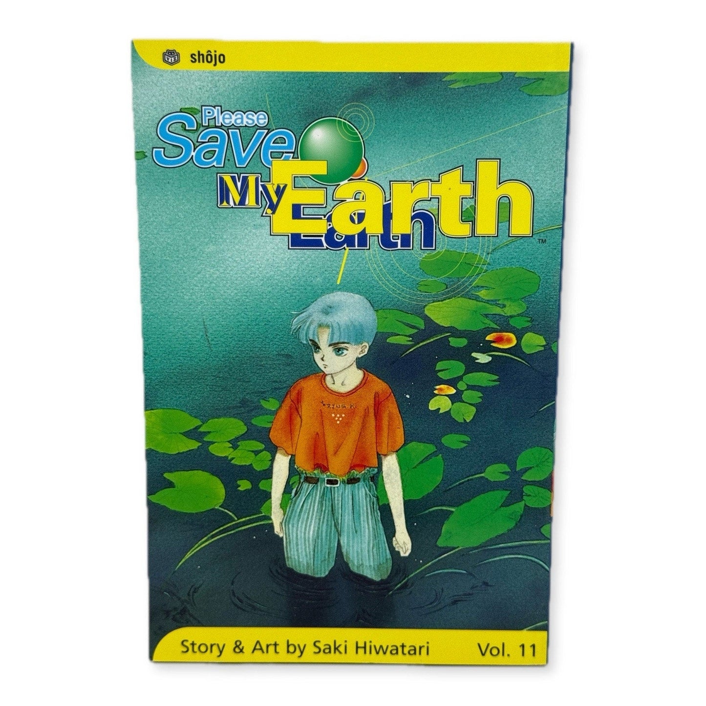 Please Save My Earth Vol 11 Manga Saki Hiwatari VIZ Shojo Graphic Novel 2004 1st - thriftgoblin