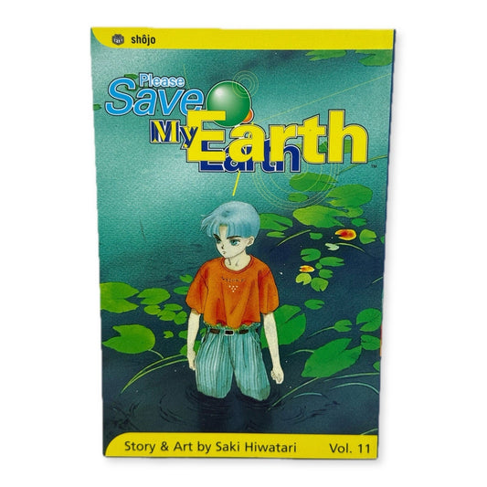 Please Save My Earth Vol 11 Manga Saki Hiwatari VIZ Shojo Graphic Novel 2004 1st - thriftgoblin