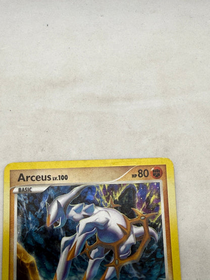 Pokemon Arceus LV.100 Break Ground AR8 Holo Platinum Arceus Card - Thrift GoblinTrading Card