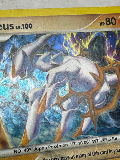 Pokemon Arceus LV.100 Break Ground AR8 Holo Platinum Arceus Card - Thrift GoblinTrading Card