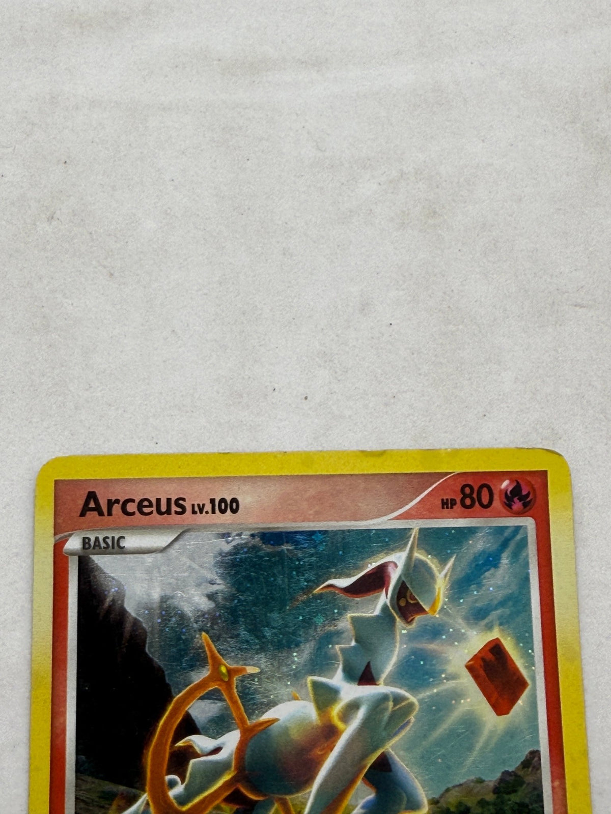 Pokemon Arceus LV.100 Bright Flame AR3 Holo Platinum Arceus Card - Thrift GoblinTrading Card