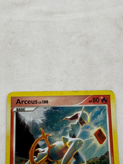 Pokemon Arceus LV.100 Bright Flame AR3 Holo Platinum Arceus Card - Thrift GoblinTrading Card
