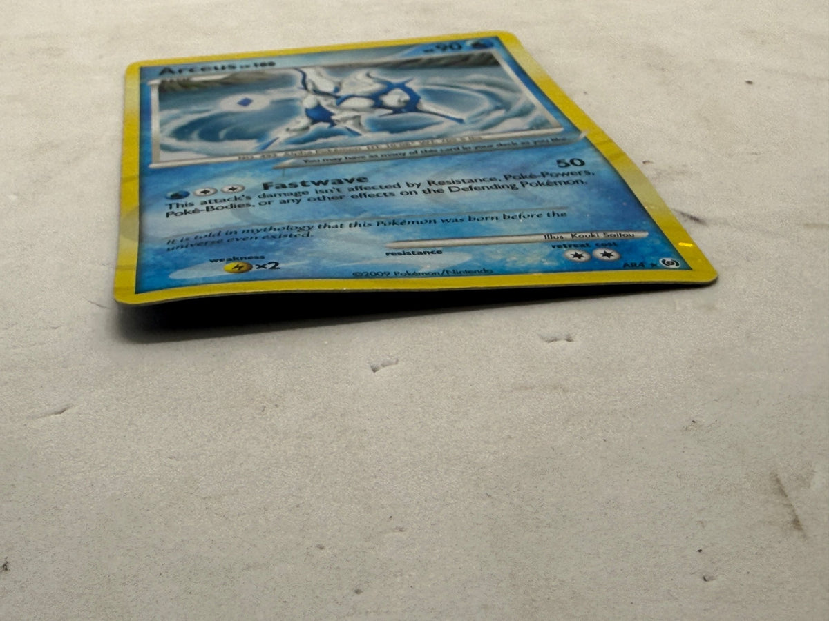 Pokemon Arceus LV.100 Fastwave AR4 Holo Platinum Arceus Card - Thrift GoblinTrading Card