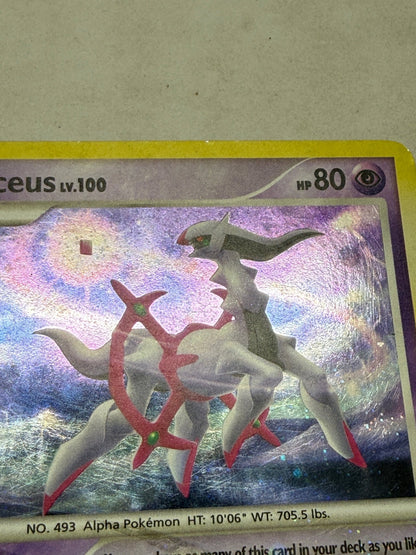 Pokemon Arceus LV.100 Mind Bend AR7 Holo Platinum Arceus Card - Thrift GoblinTrading Card
