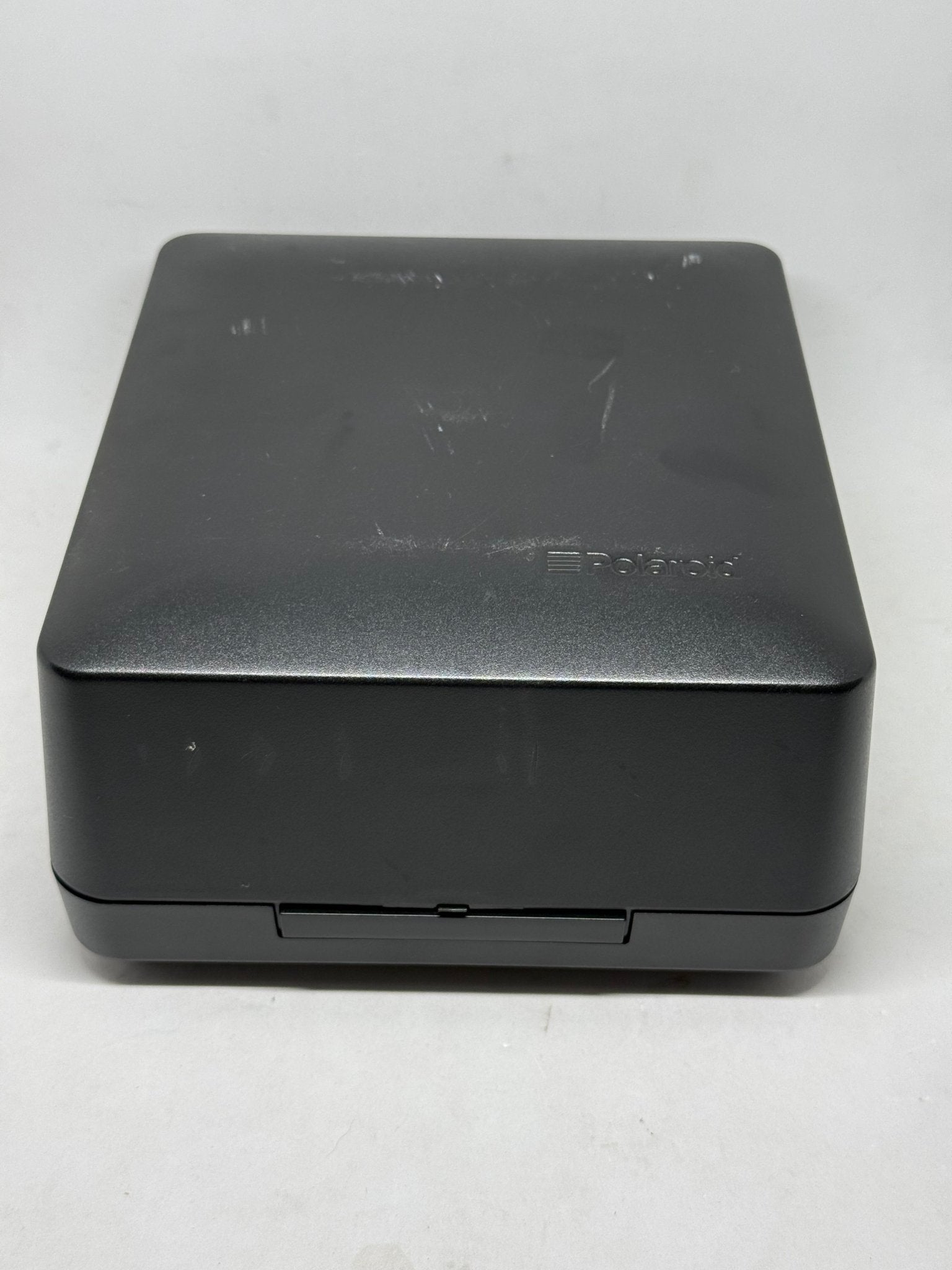 Polaroid Spectra System Onyx Instant Camera w/ Case Unused Untested Clear - thriftgoblinCamera