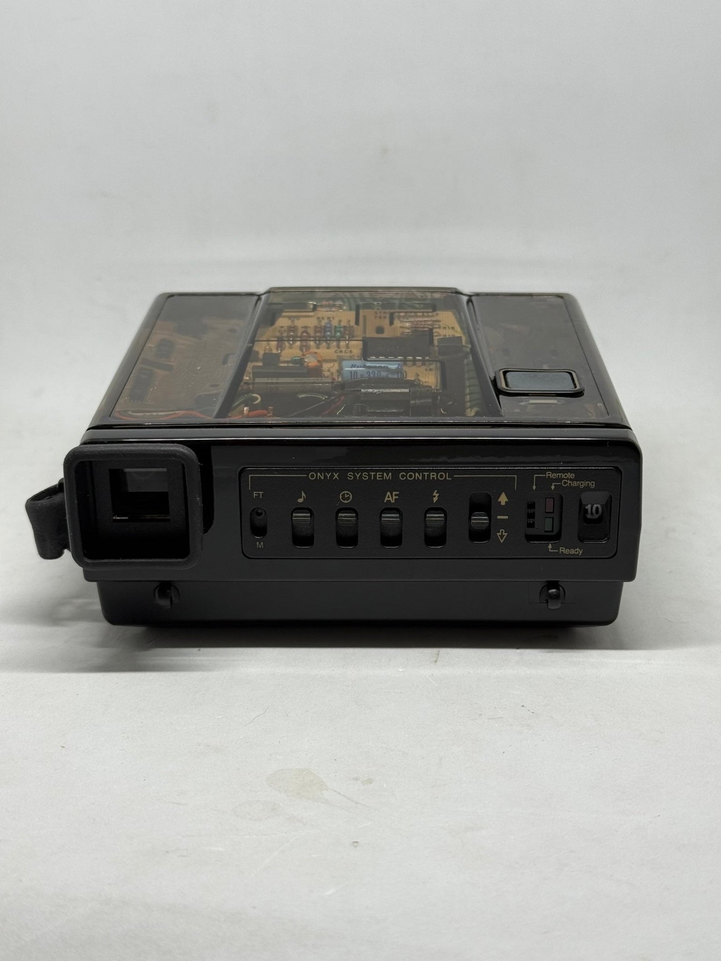 Polaroid Spectra System Onyx Instant Camera w/ Case Unused Untested Clear - thriftgoblinCamera