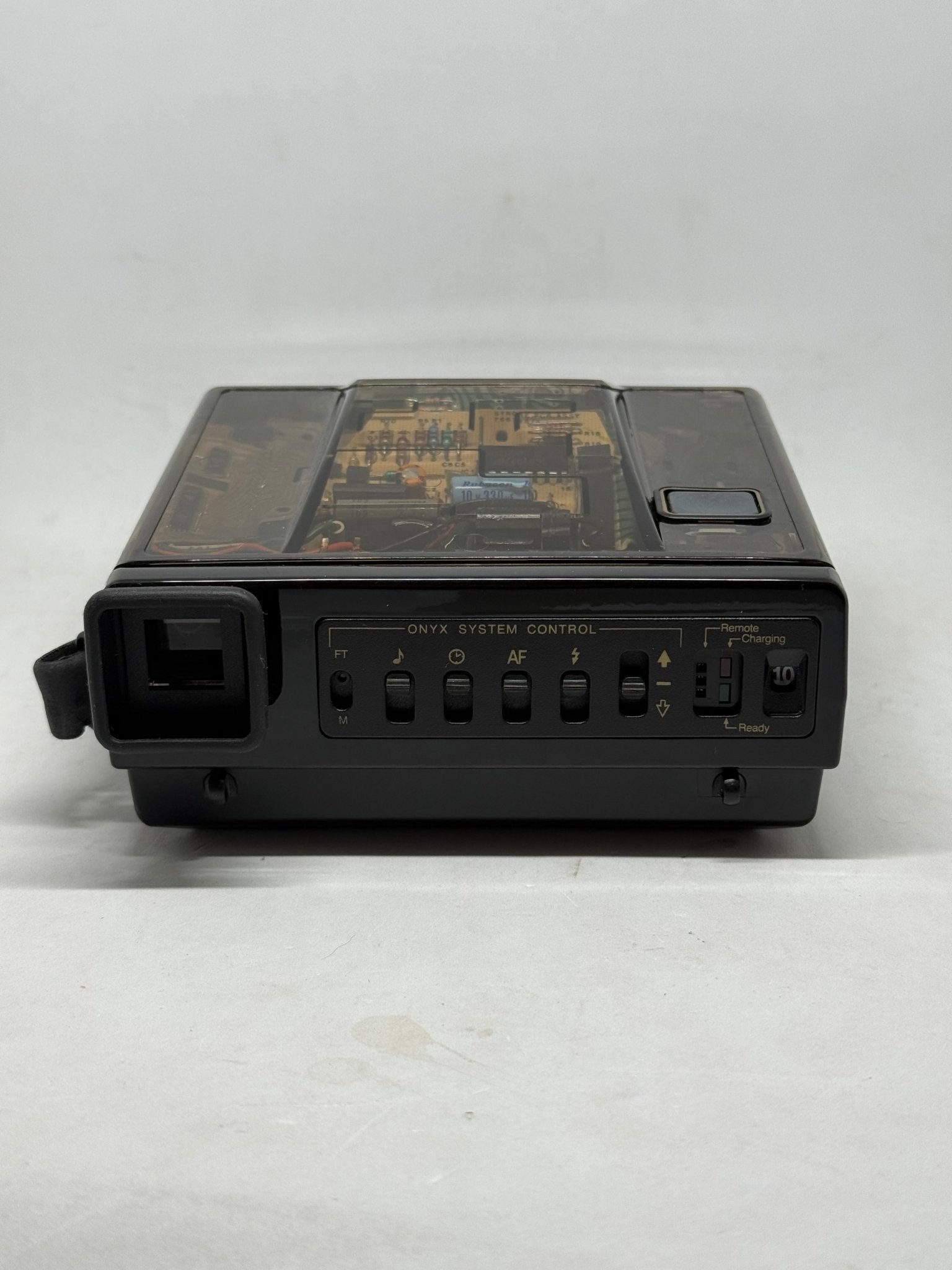 Polaroid Spectra System Onyx Instant Camera w/ Case Unused Untested Clear - thriftgoblinCamera