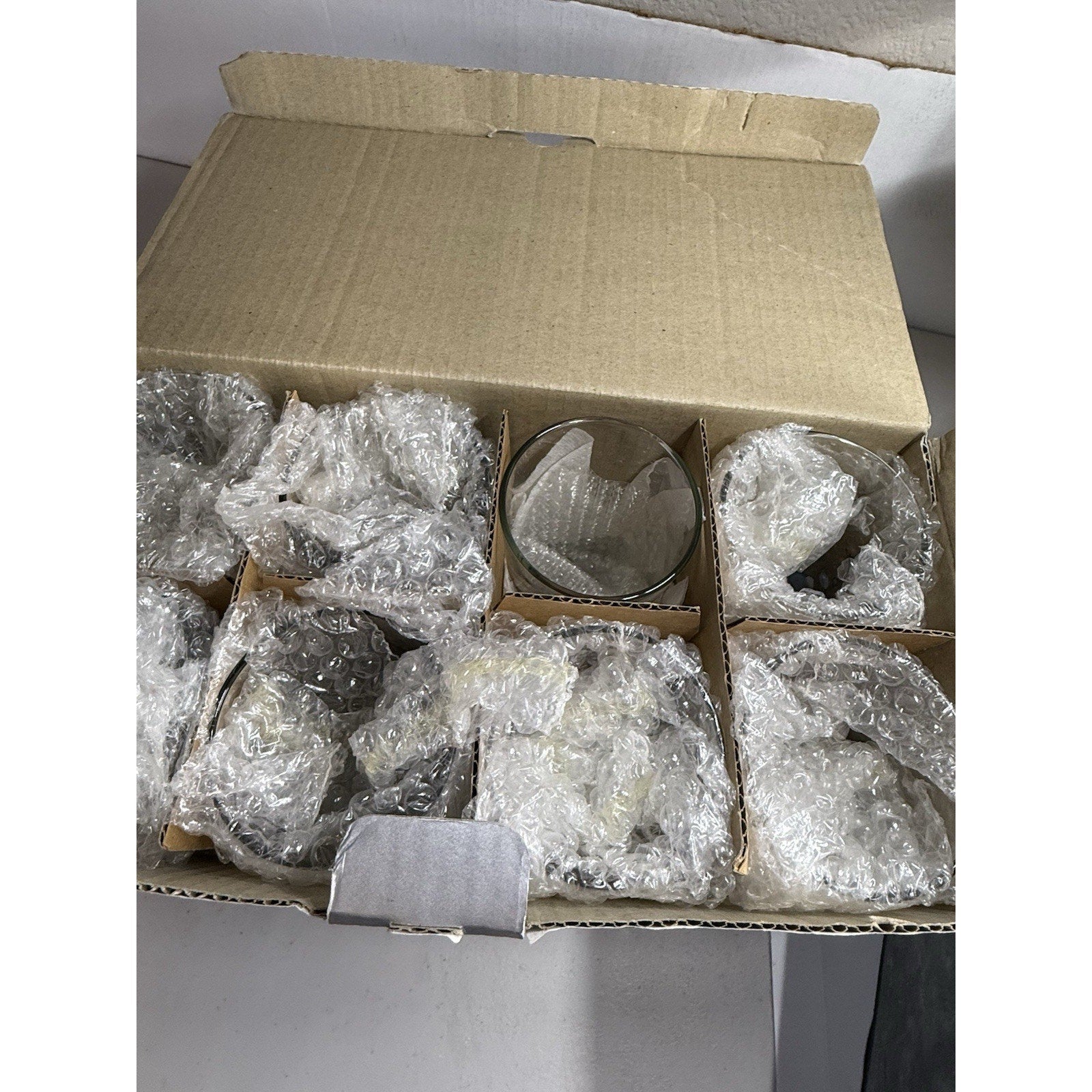 Pottery Barn Santa Baby Highball Glasses – Complete Set of 8 Holiday Collection - thriftgoblin