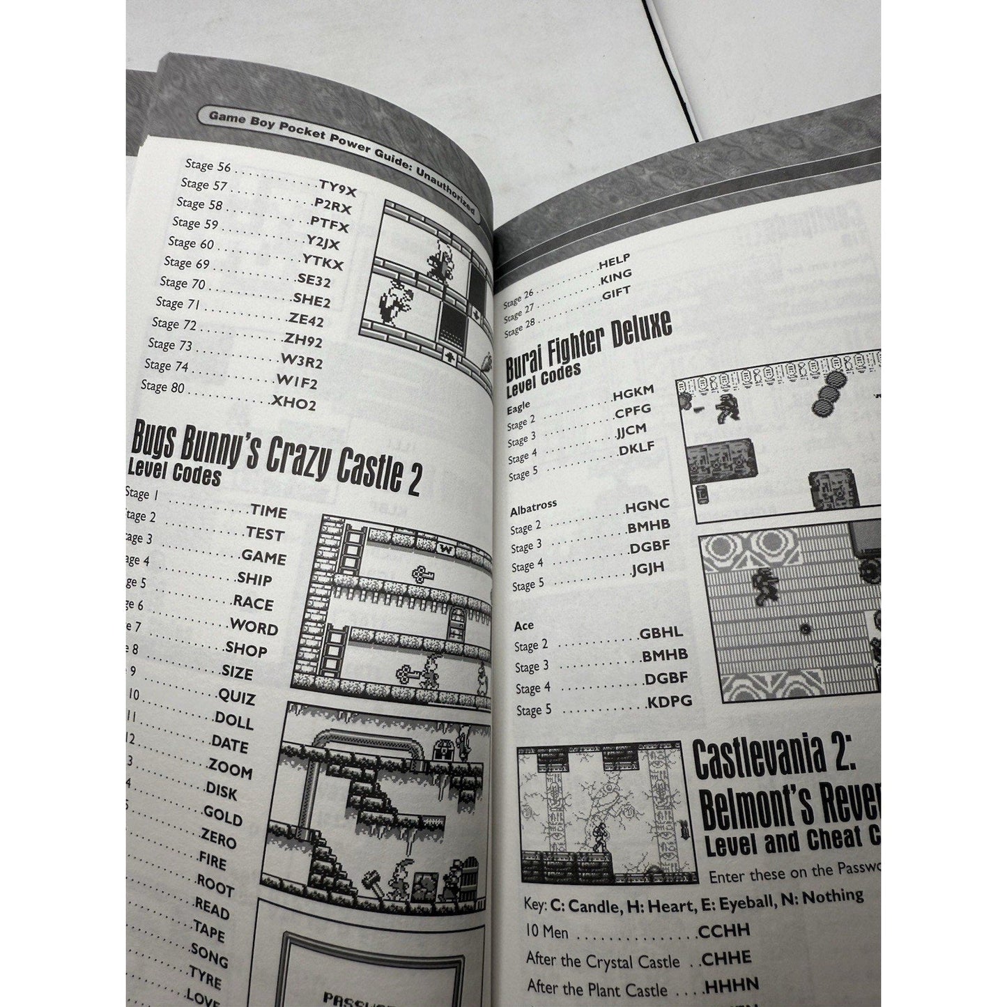 Prima’s Game Boy Pocket Power Guide 1997 Tips & Cheats Book Over 90 Games - thriftgoblin