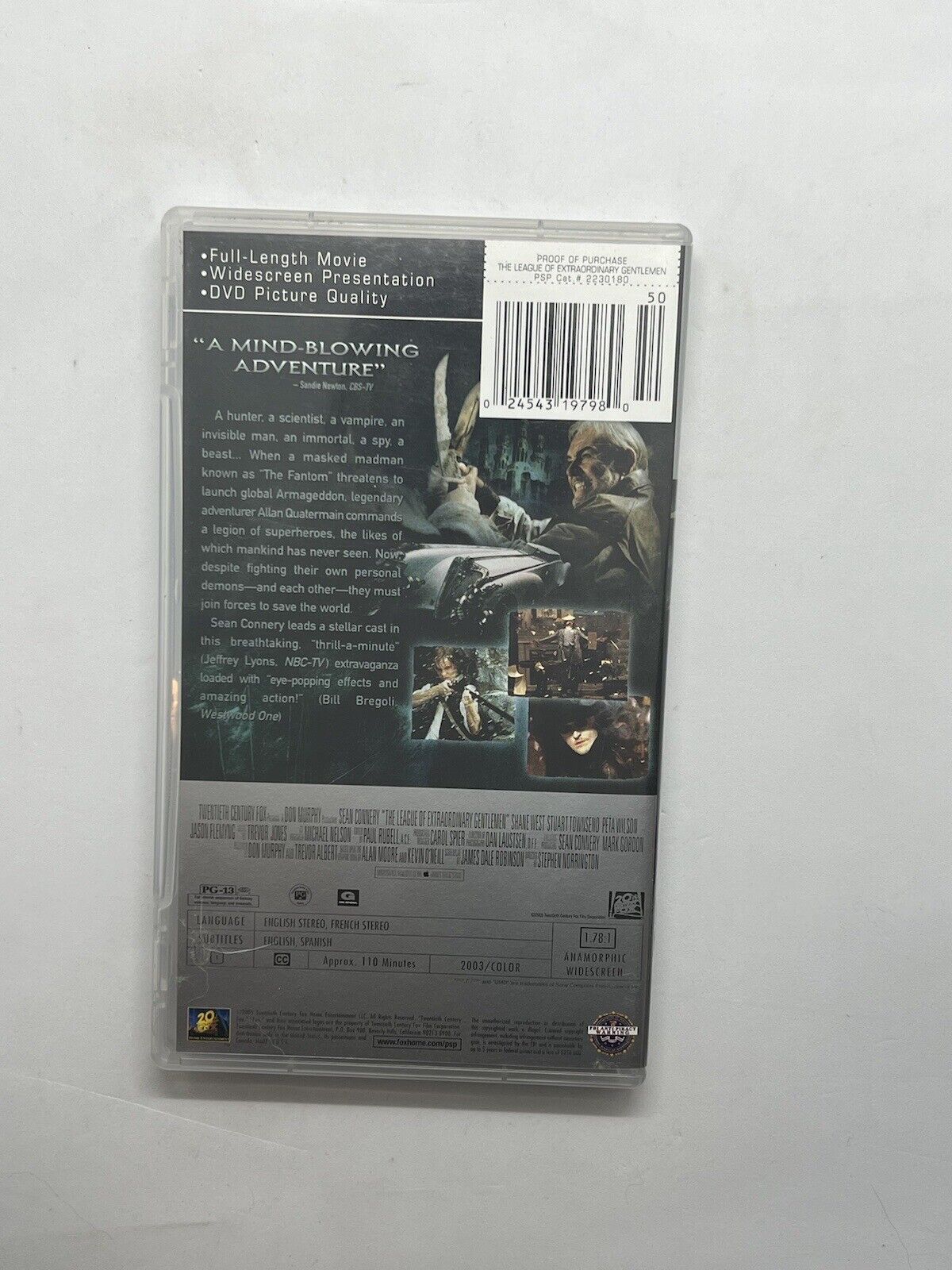 PSP The League of Extraordinary Gentlemen (UMD, 2005) Used - thriftgoblin