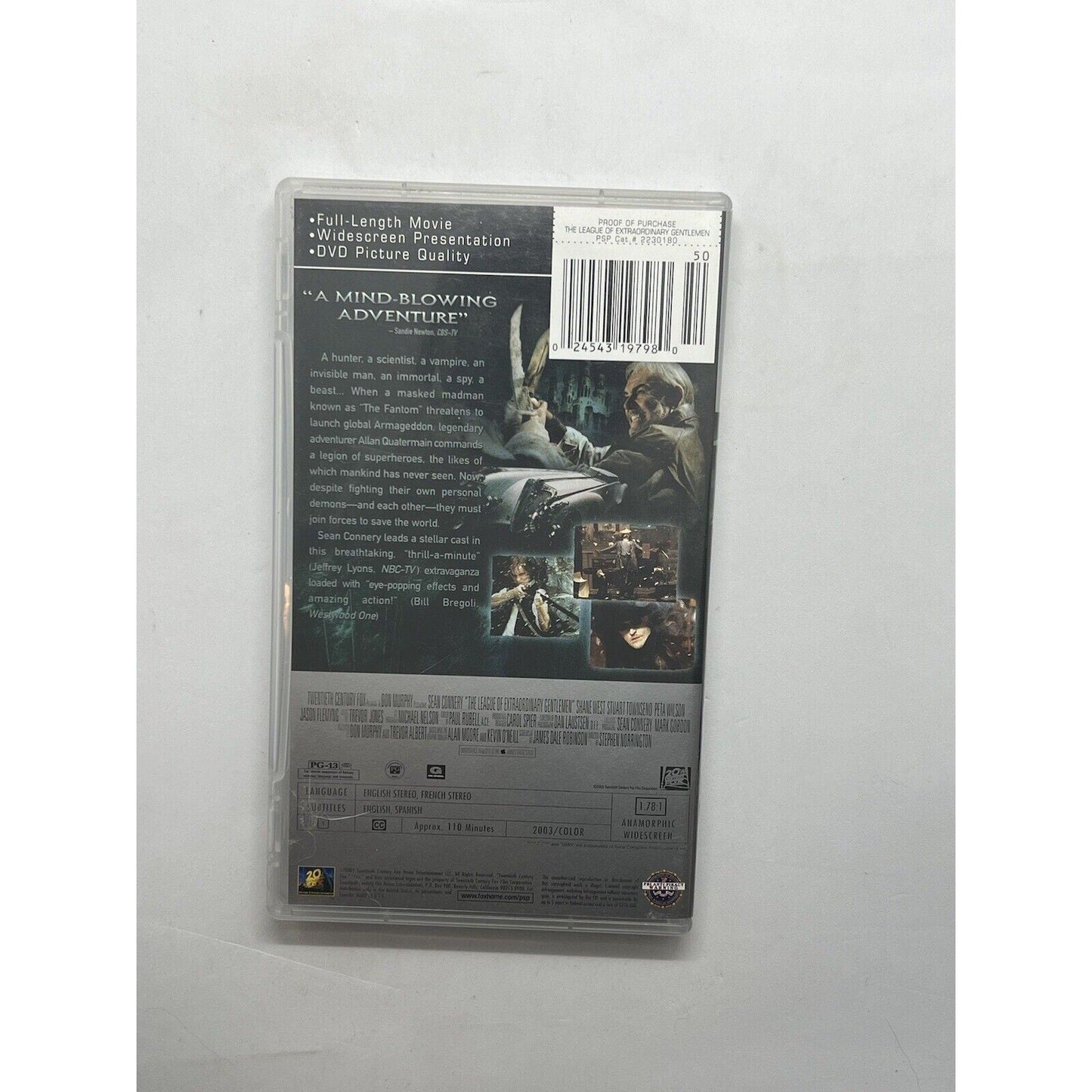 PSP The League of Extraordinary Gentlemen (UMD, 2005) Used Sony Playstation - thriftgoblin