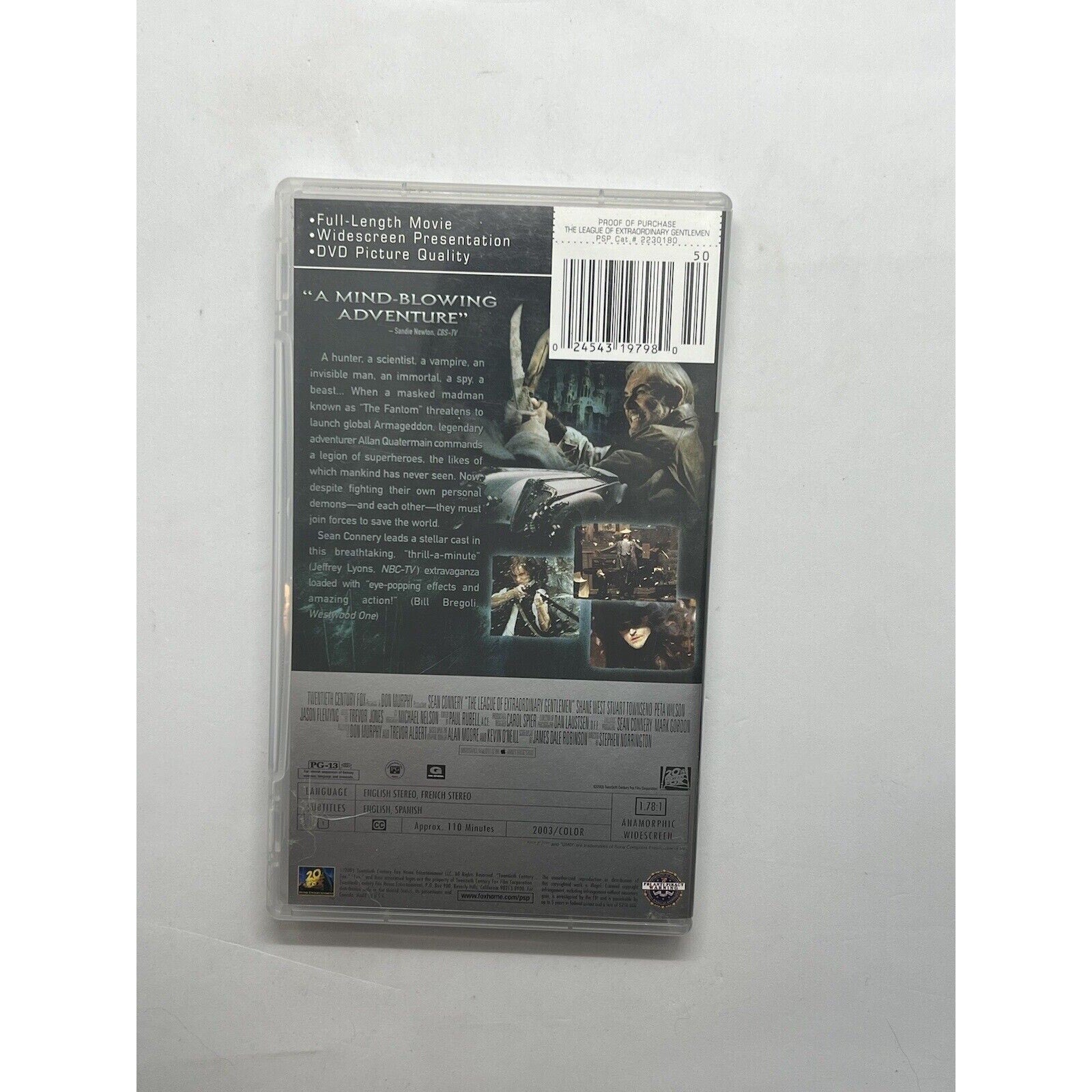 PSP The League of Extraordinary Gentlemen (UMD, 2005) Used Sony Playstation - thriftgoblin
