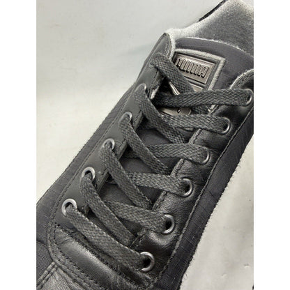 Puma Speedcat RLS Low Black Leather Suede Nylon Driving Shoes Men’s 11.5 Rare - thriftgoblin