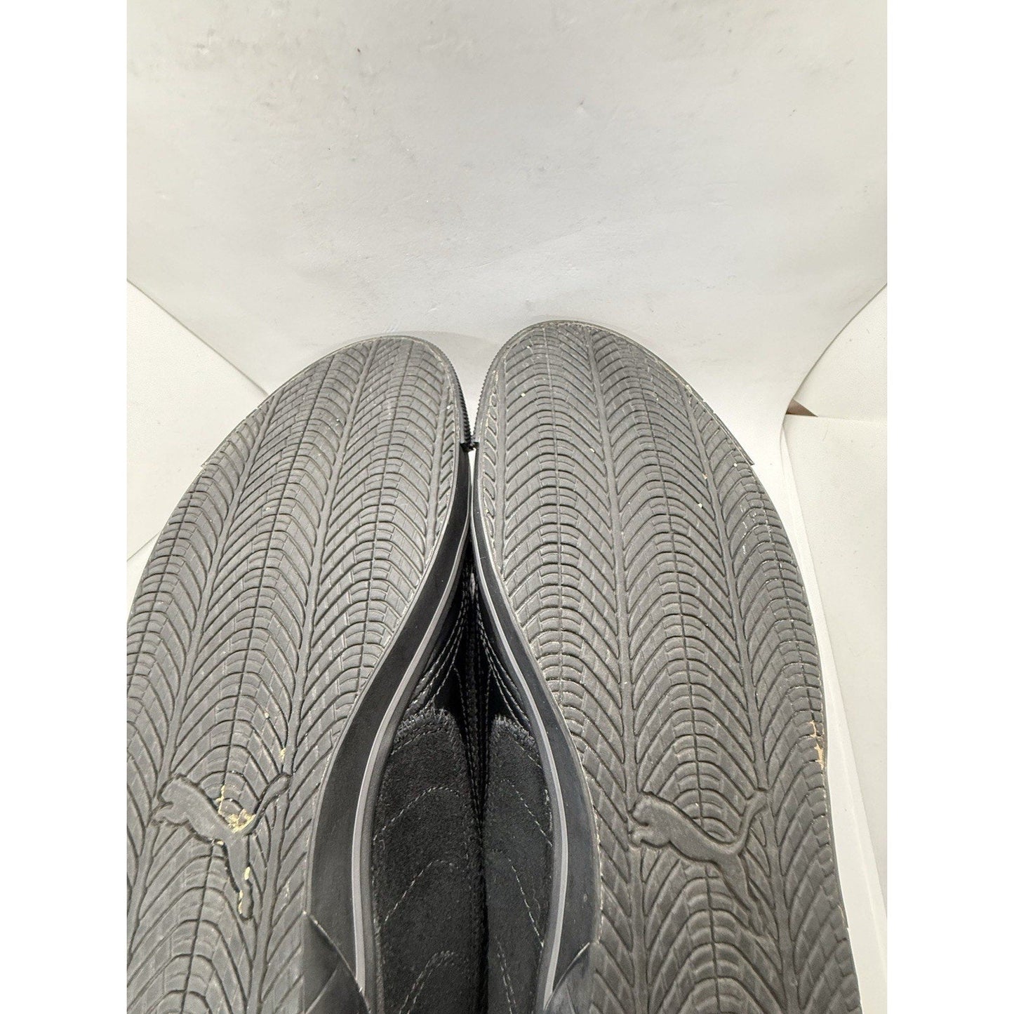 Puma Speedcat RLS Low Black Leather Suede Nylon Driving Shoes Men’s 11.5 Rare - thriftgoblin